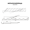 Металлочерепица МЕТАЛЛ ПРОФИЛЬ Ламонтерра (VALORI-20-Grey-0.5)