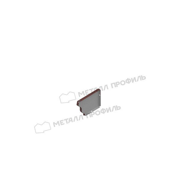 Заглушка желоба 120х86 левая (ПЭ-01-RR32-0.5) ― заказать по умеренным ценам (95 ₽) в Казани.